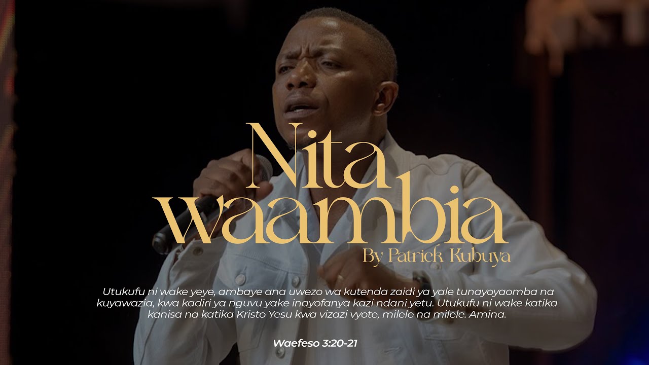 Audio | Patrick Kubuya – Nitawaambia
